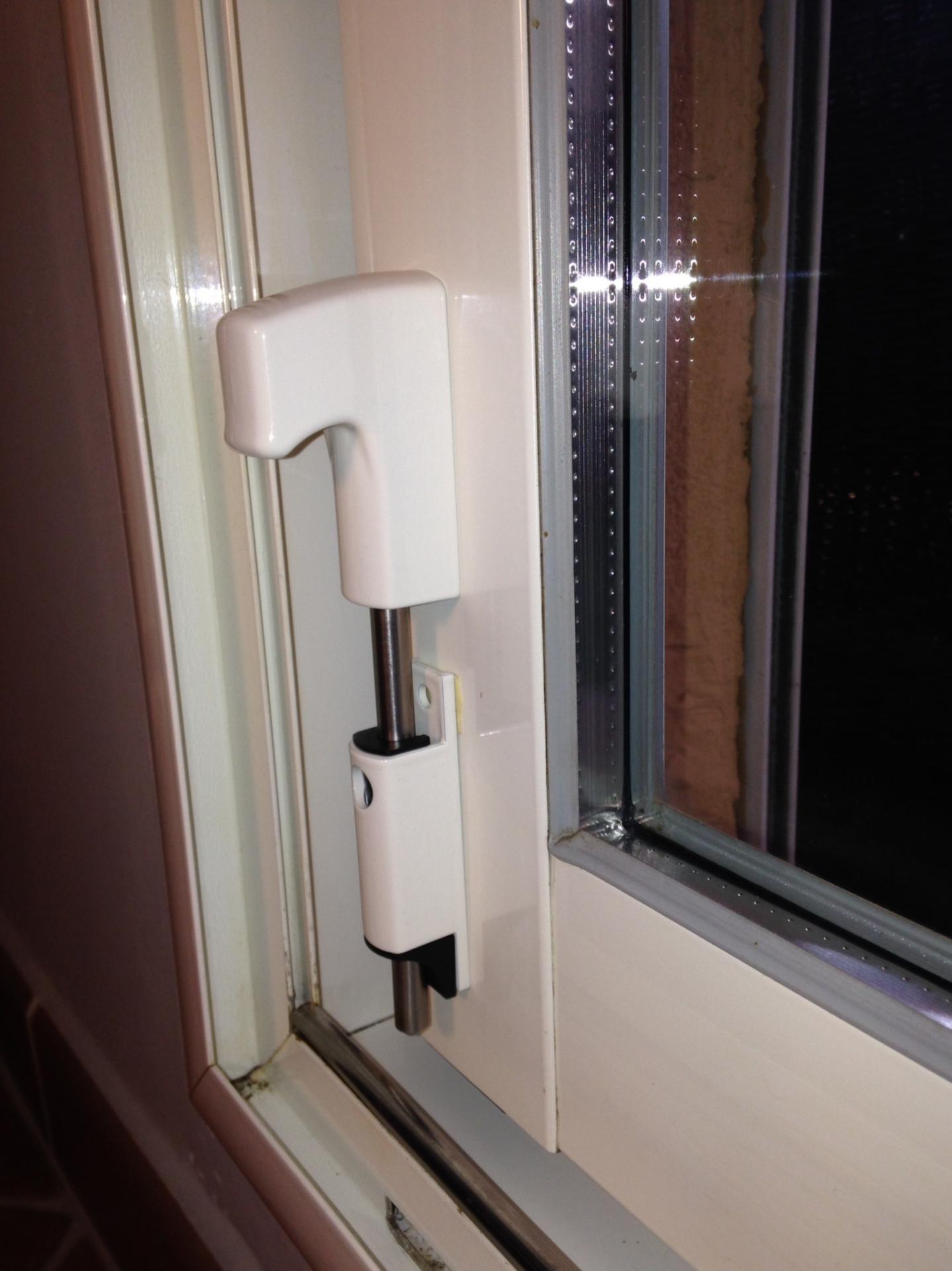 Verrou automatique ABUS pour baie coulissante et fenêtre